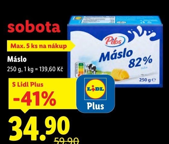 Máslo Pilos