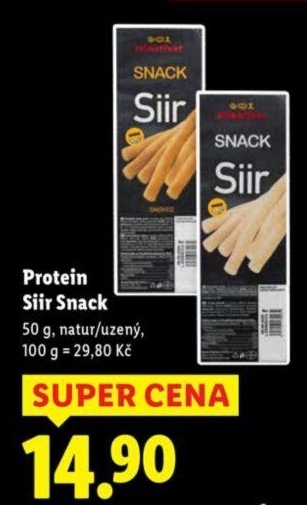 Sýrové tyčinky Siir Protein Milkeffekt