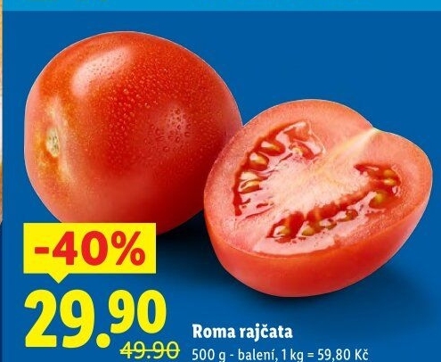 Rajčata cherry Roma