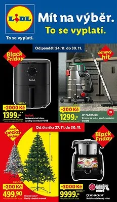 akční leták Lidl 24.11.2025-30.11.2025