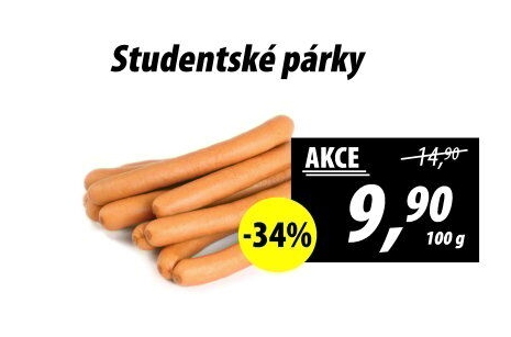 Párky studentské