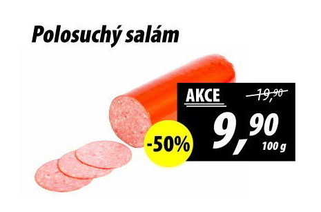 Polosuchý salám