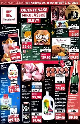 akční leták Kaufland 26.11.2025-2.12.2025