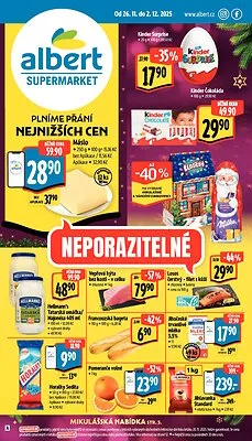 akční leták Albert 26.11.2025-2.12.2025