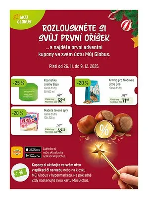 akční leták Globus 26.11.2025-2.12.2025
