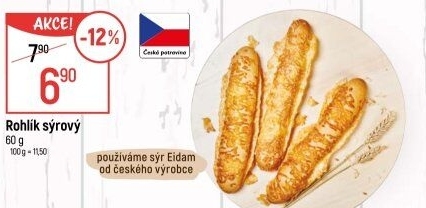 Rohlík se sýrem