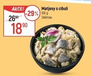 Matjesy s cibulí