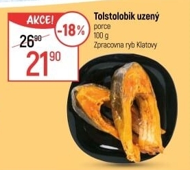 Tolstolobik uzený