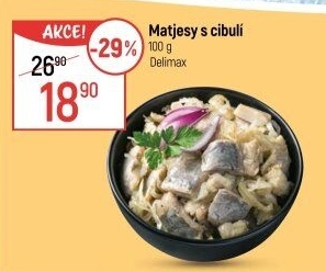 Matjesy s cibulí