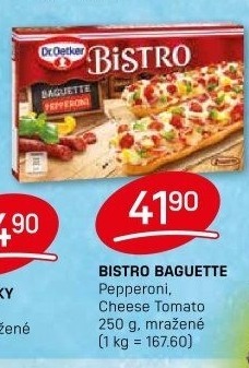 Bageta k rozpečení mražená Bistro Dr. Oetker