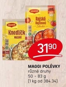 Instantní polévky Maggi
