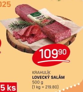 Salám lovecký Krahulík