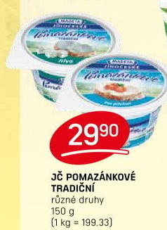 Tradiční pomazánkové Jihočeské Madeta