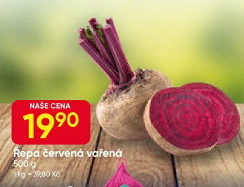 Červená řepa předvařená