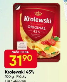 Sýr Krolewski 45% Milkpol