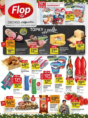 akční leták FLOP TOP 26.11.2025-2.12.2025