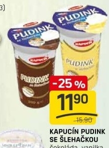 Dezert pudink Kapucín