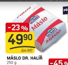 Máslo Dr.Halíř