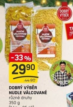 Nudle válcované Dobrý Výběr
