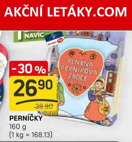 Plněná perníková srdce Silisan