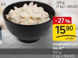 Salát camembert