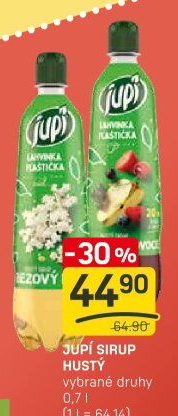 Sirup hustý Lahvinka Jupí