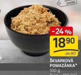 Škvarková pomazánka