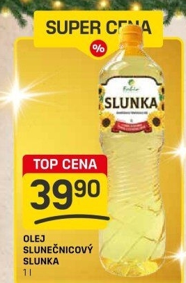 Slunečnicový olej Slunka Fabio