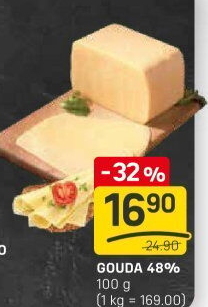 Sýr Gouda 48%