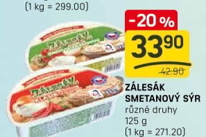 Sýr termizovaný Zálesák