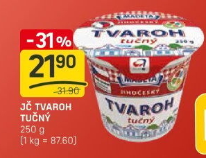 Tvaroh tučný Jihočeský Madeta