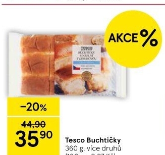 Buchtičky české Tesco