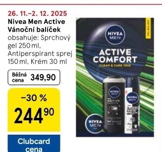 Dárková kazeta Active Nivea Men