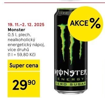 Energetický nápoj Monster Energy