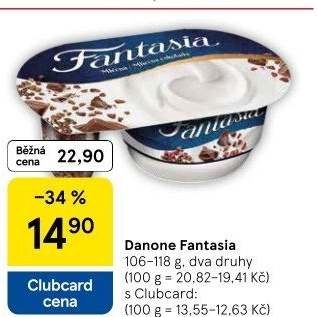 Jogurt Fantasia Danone