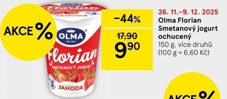 Jogurt smetanový Florian Olma