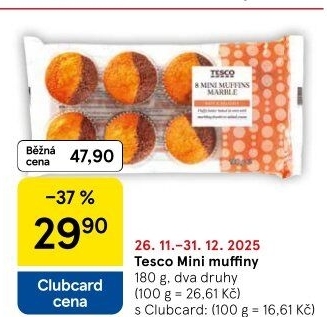 Muffiny mini Tesco