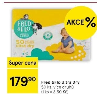 Pleny dětské Ultra dry Fred&amp