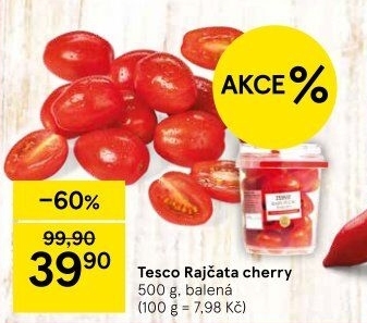 Rajčata cherry Tesco