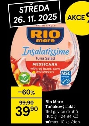 Salát Insalatissime Rio Mare