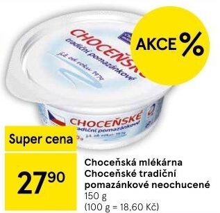 Tradiční pomazánkové Choceňské