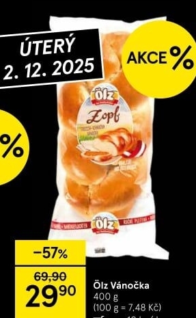 Vánočka Ölz