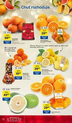 akční leták Tesco 26.11.2025-2.12.2025