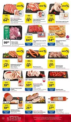 akční leták Tesco 26.11.2025-2.12.2025