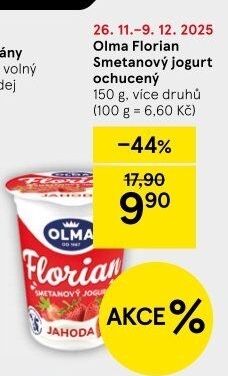 Jogurt smetanový Florian Olma