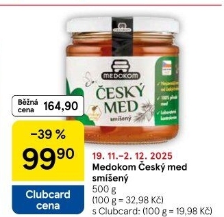 Med český smíšený Medokom