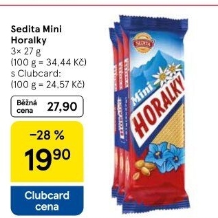 Oplatky Horalky Sedita