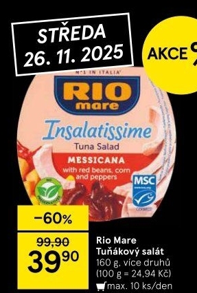 Salát Insalatissime Rio Mare