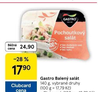 Saláty Gastro