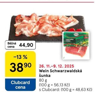 Šunka schwarzwaldská Wein